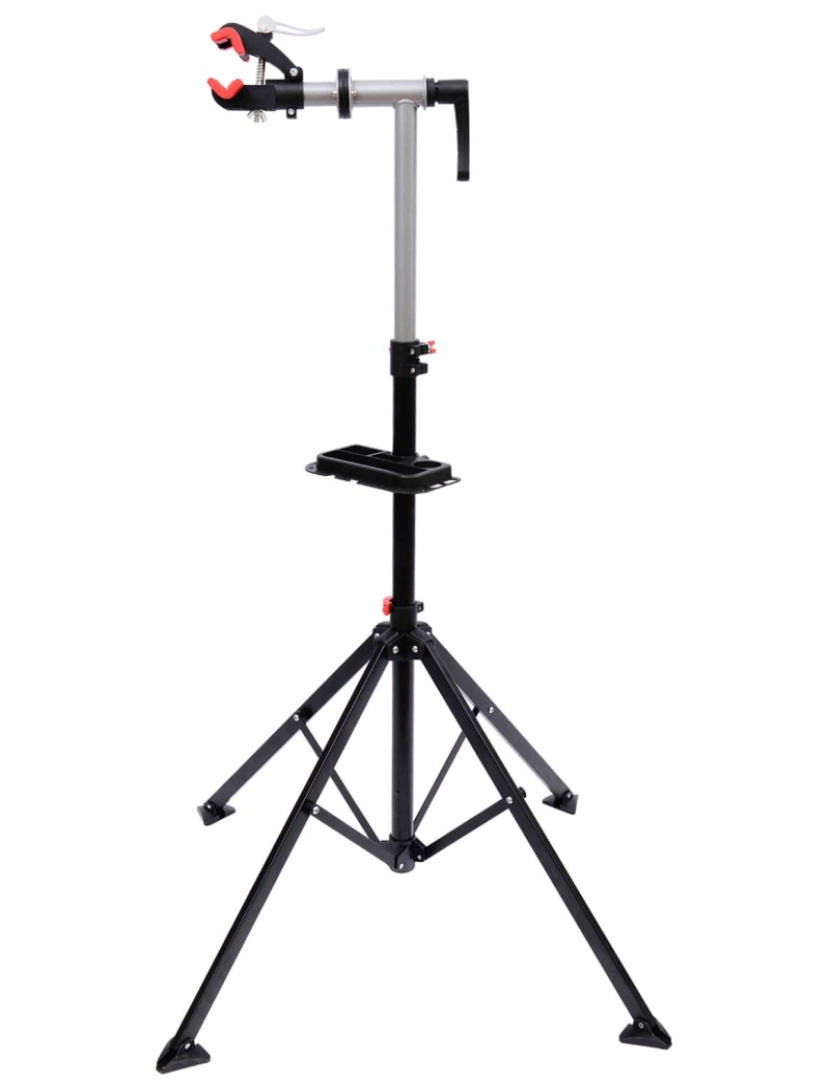imagem de Suporte para Reparação de Bicicleta 100x100x190cm cor negro y plata B4-00825