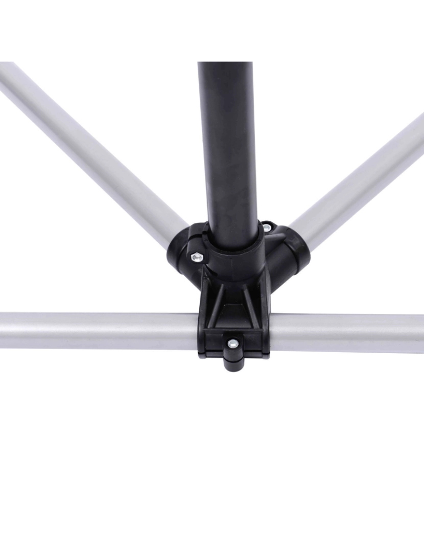 imagem de Suporte Reparação de Bicicleta 100x66x180cm cor preto e prata B4-00818