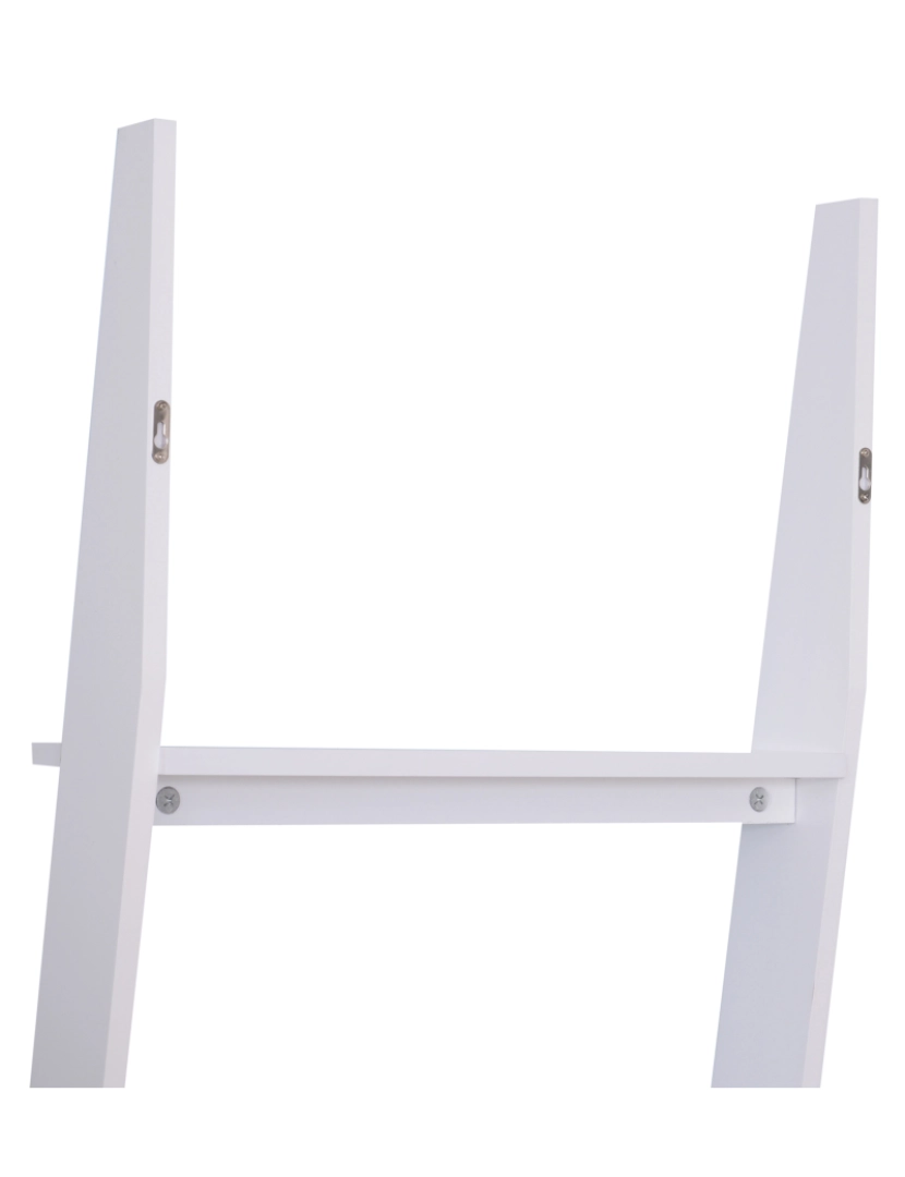 imagem de Estante em forma de Escada 50x40x195cm cor branco 833-513WT8