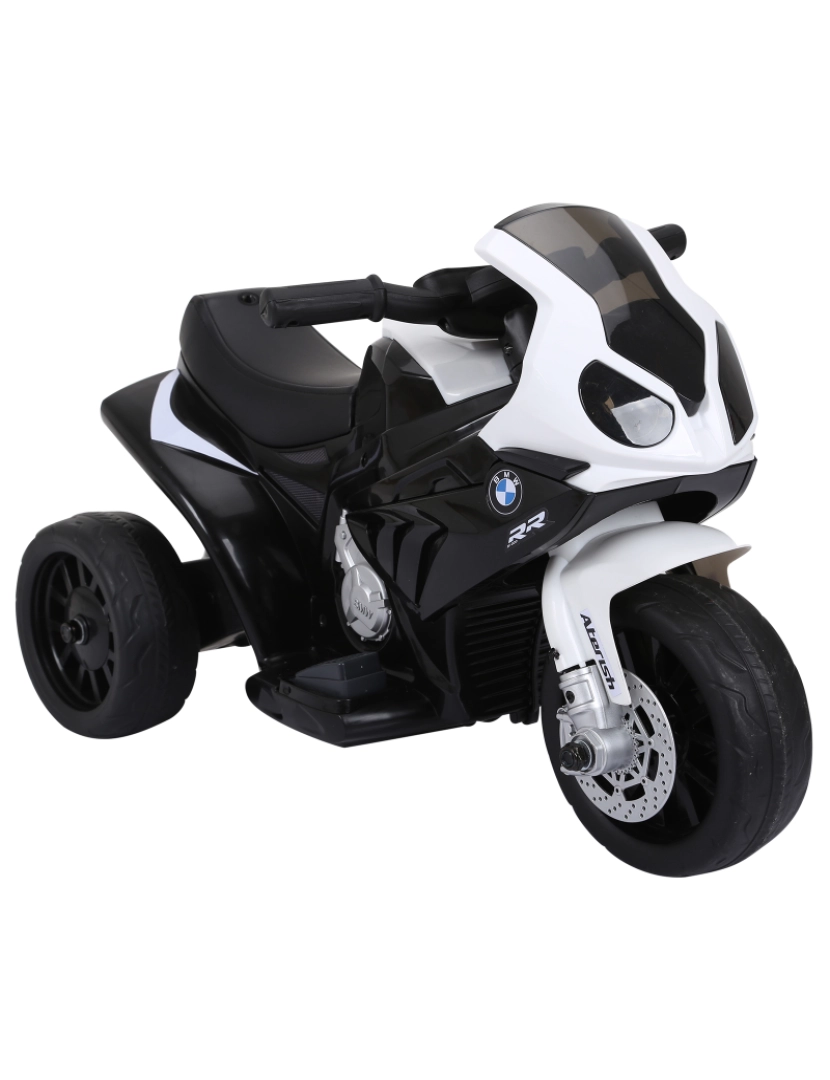 Moto elétrica preta para crianças BMW S1000RR HomCom 370-064BK - Comprar  com preços económicos