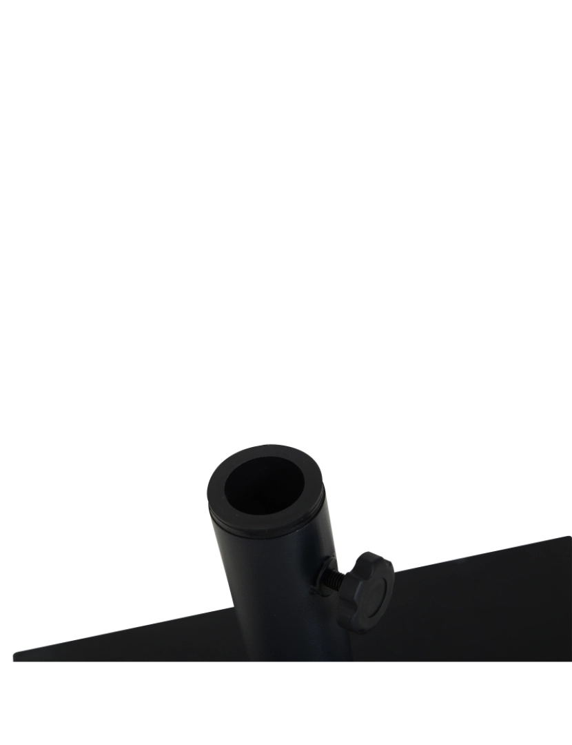 imagem de Base para Chapéu de Sol 40x40x43cm cor preto 84D-0426