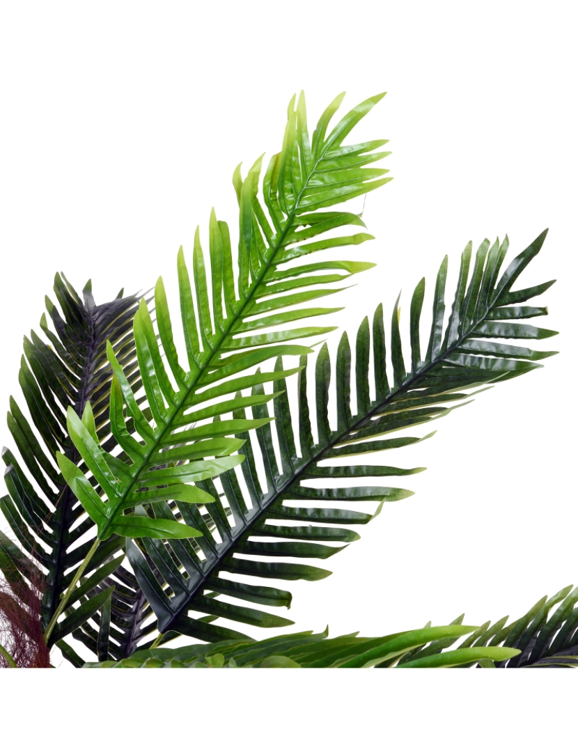 imagem grande de Planta Artificial Ф18x15cm cor verde 844-2258
