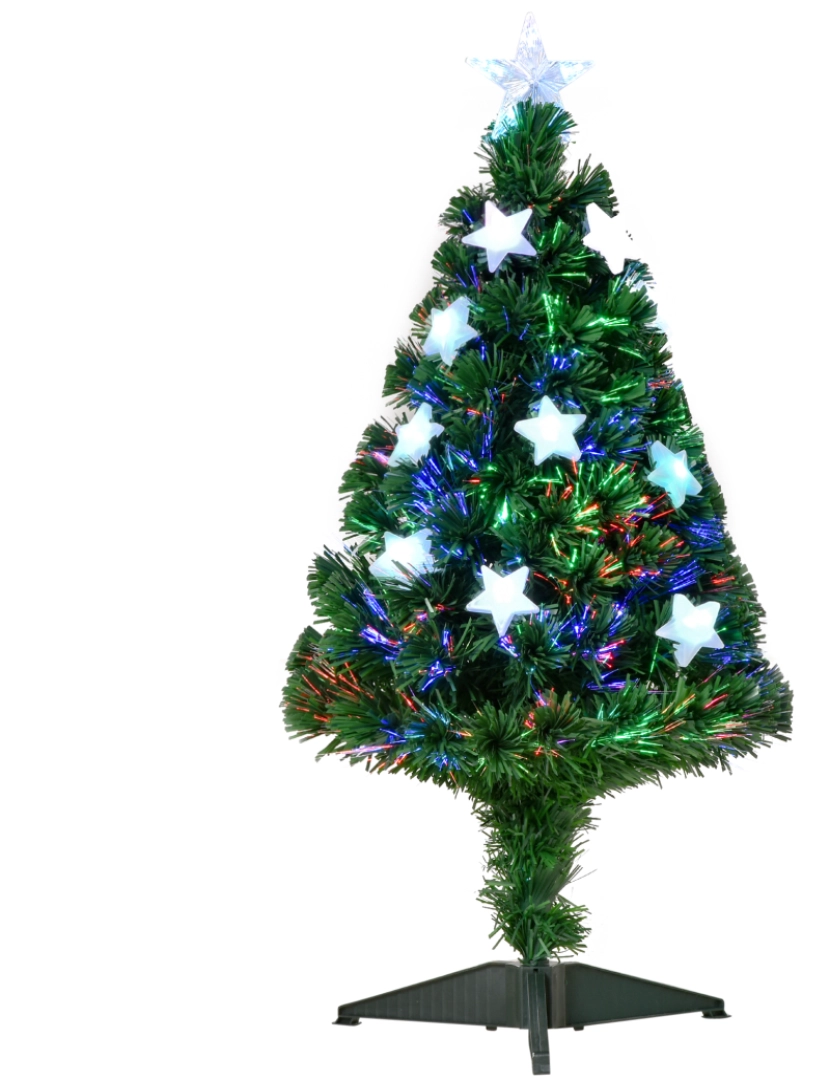imagem de Árvore de Natal Φ45x90cm cor verde 02-03441