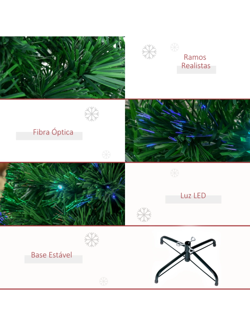 imagem de Árvore de Natal Φ45x90cm cor verde 02-03447