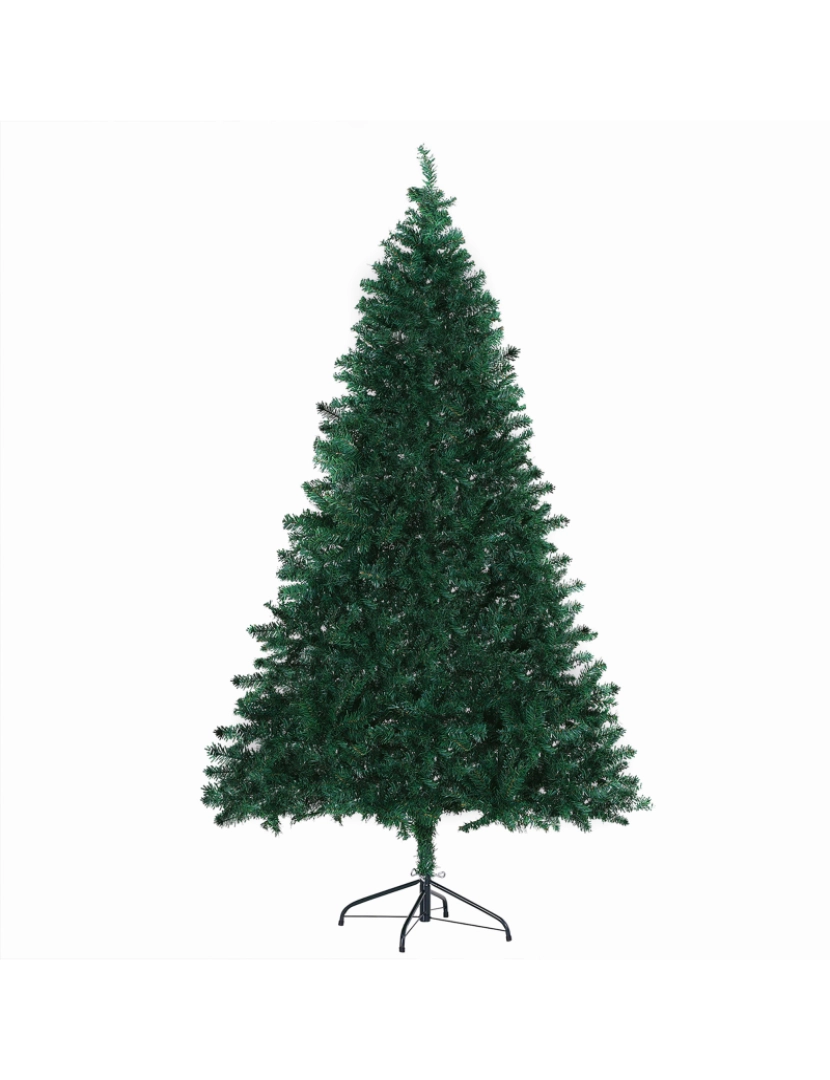 imagem grande de Árvore de Natal Ф102x180cm cor verde 830-2451