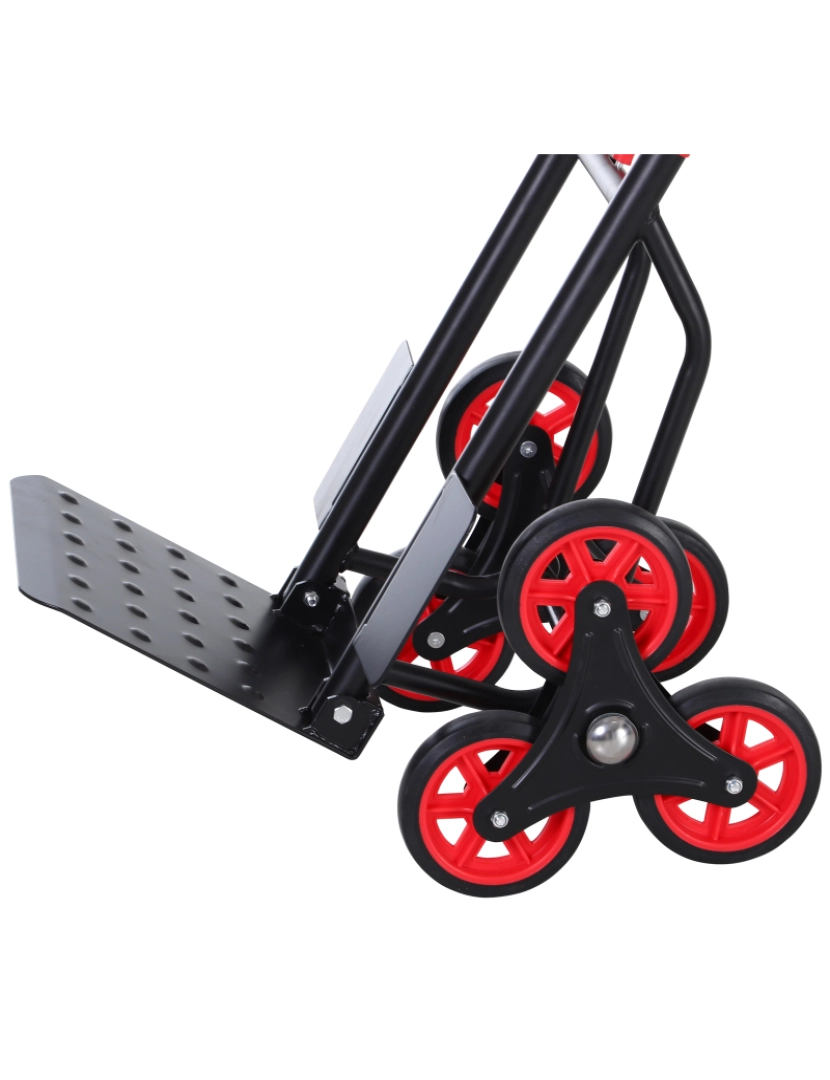 imagem de Carrinho de mão cor negro y rojo B71-0297