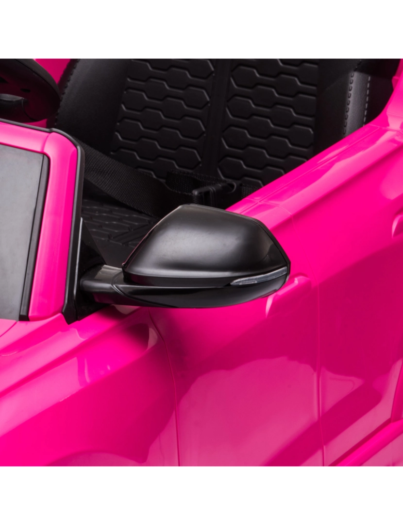 imagem de Carro Elétrico Infantil 101x62x51cm cor rosa 370-169V90PK8