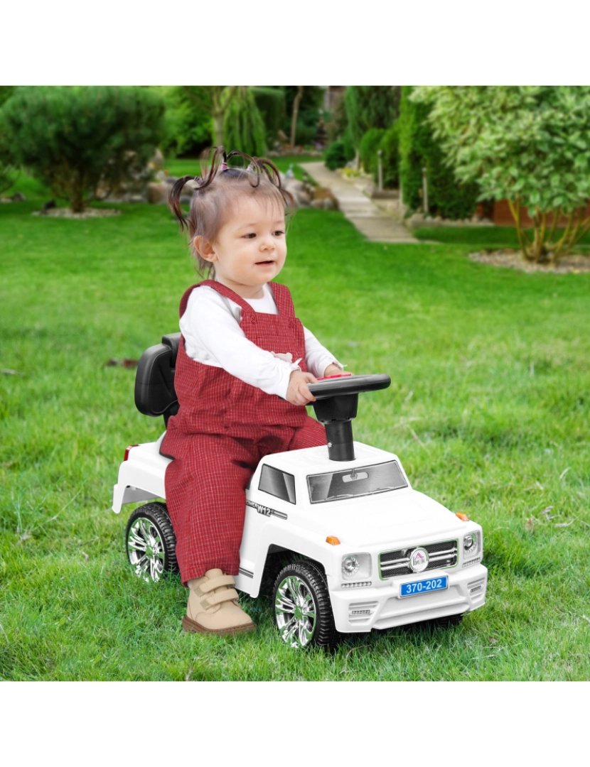 imagem de Carro Andador 68x30.5x41.5cm cor branco 370-202WT2