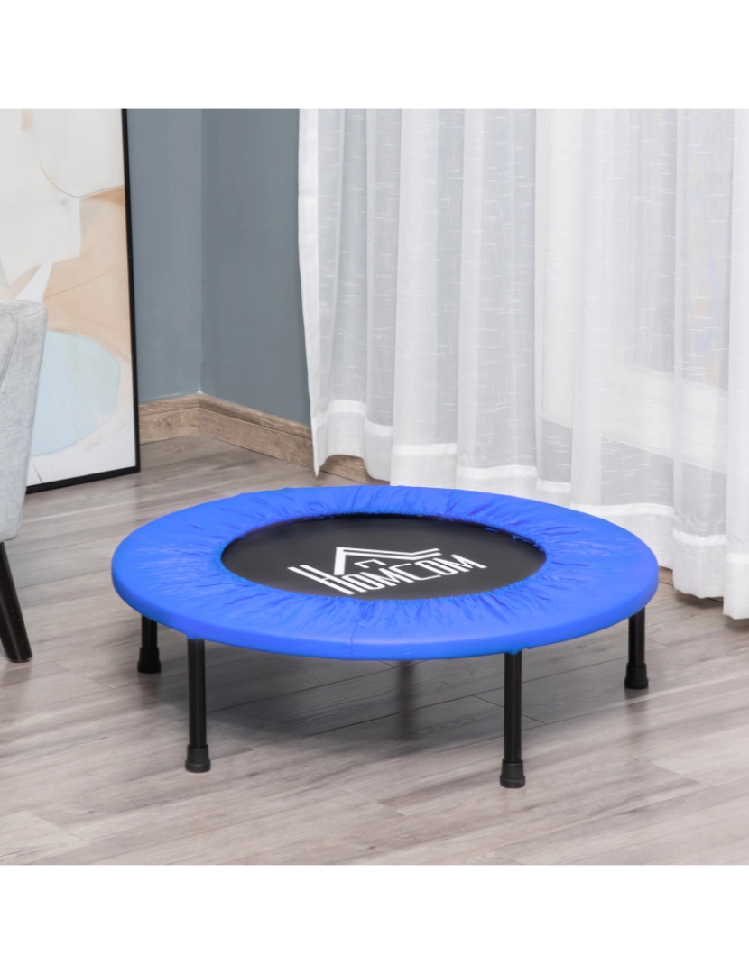 imagem de Trampolim Fitness 81x81x22.5cm cor azul A00-007V012