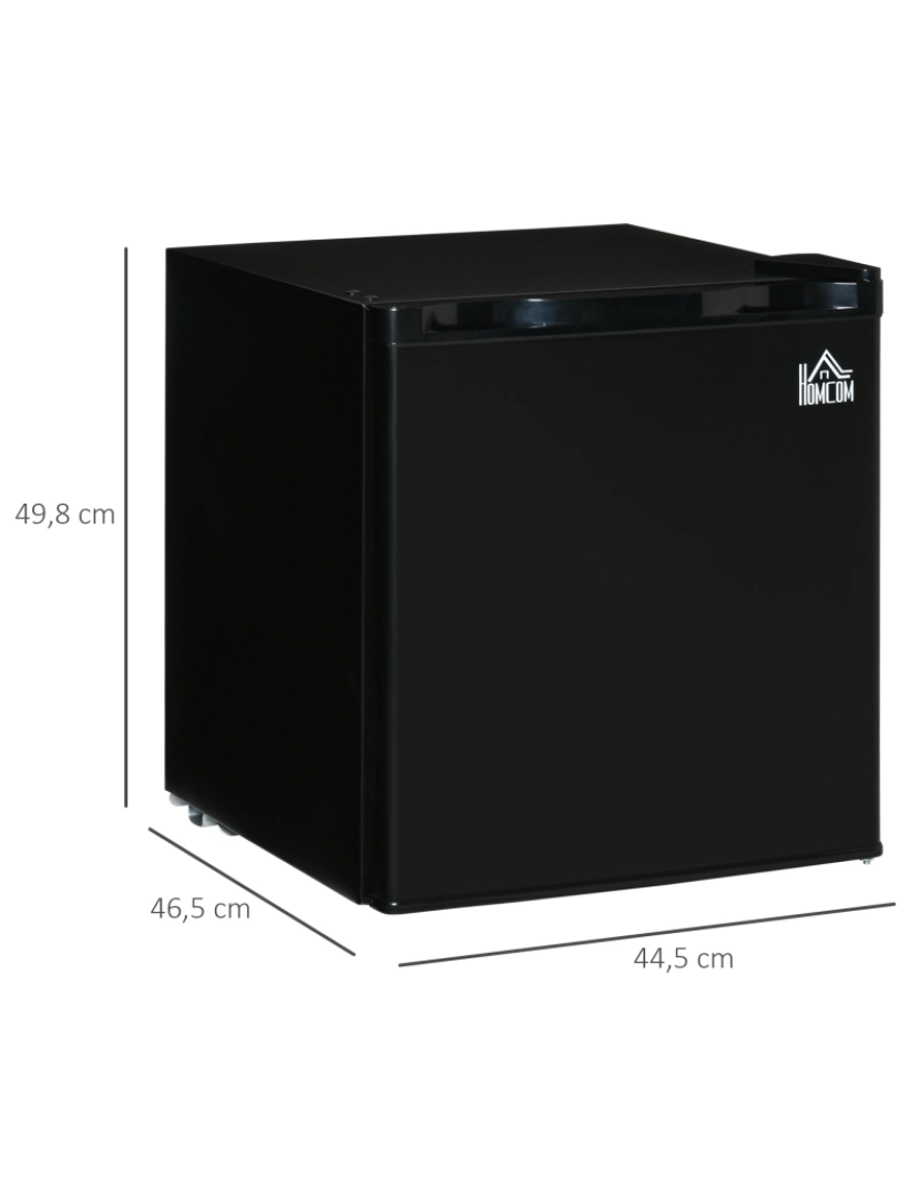 imagem de Mini Frigorífico 44.5x46.5x49.8cm cor preto 800-126V90BK3