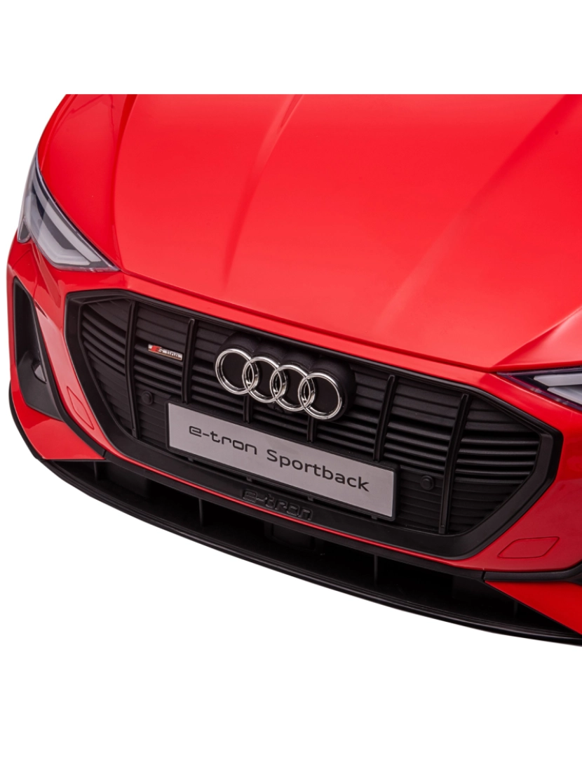 imagem de Carro Elétrico para Crianças 108x60x47cm cor vermelho 370-172V90RD10
