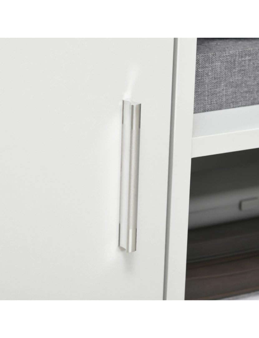 imagem de Suporte da impressora 60cmx50cmx65.5cm cor branco 924-012WT8