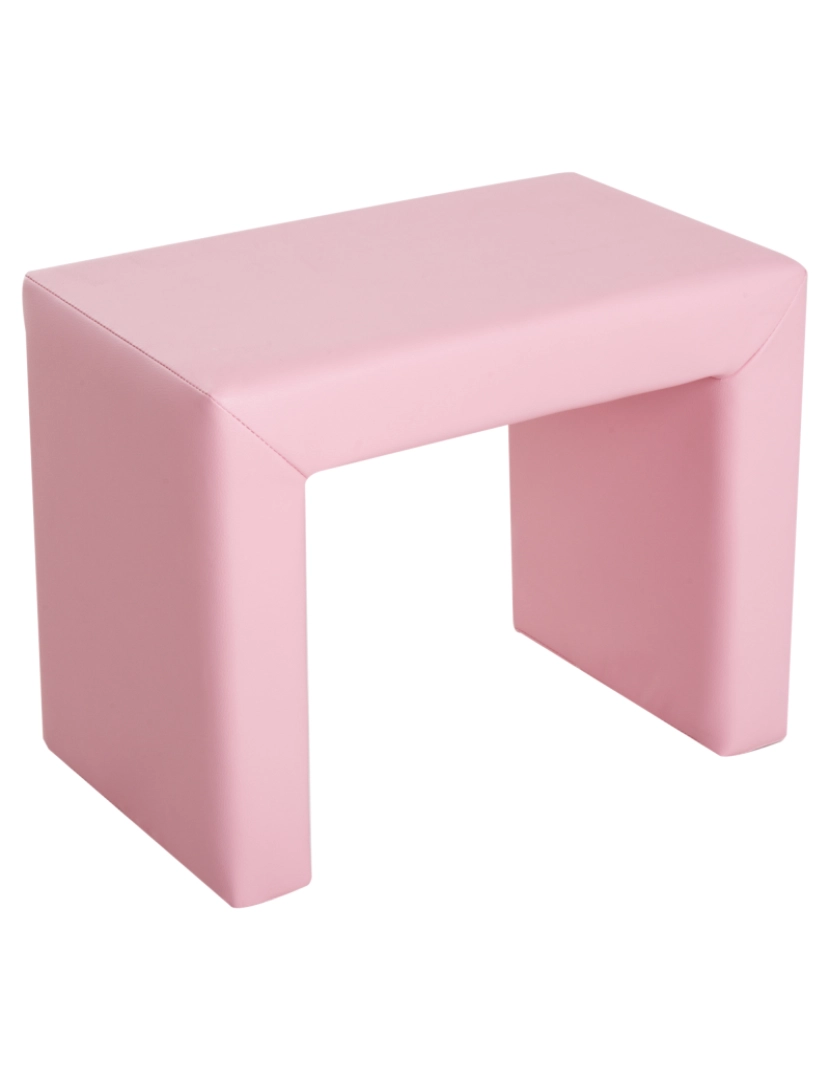 imagem de Conjunto de Cadeira e Mesa 48x44x41cm cor rosa 310-021PK4