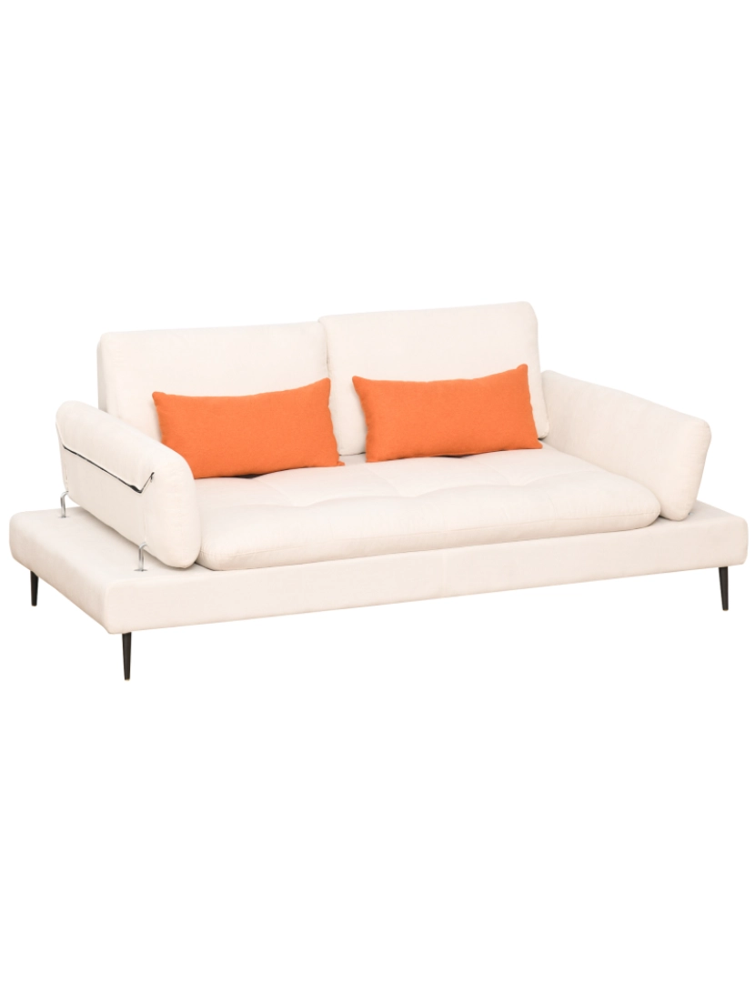 imagem de Sofa Cama cor beige 833-9191