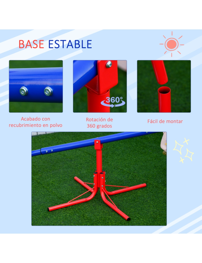 imagem de Baloiço Infantil cor red, blue, yellow 344-0237