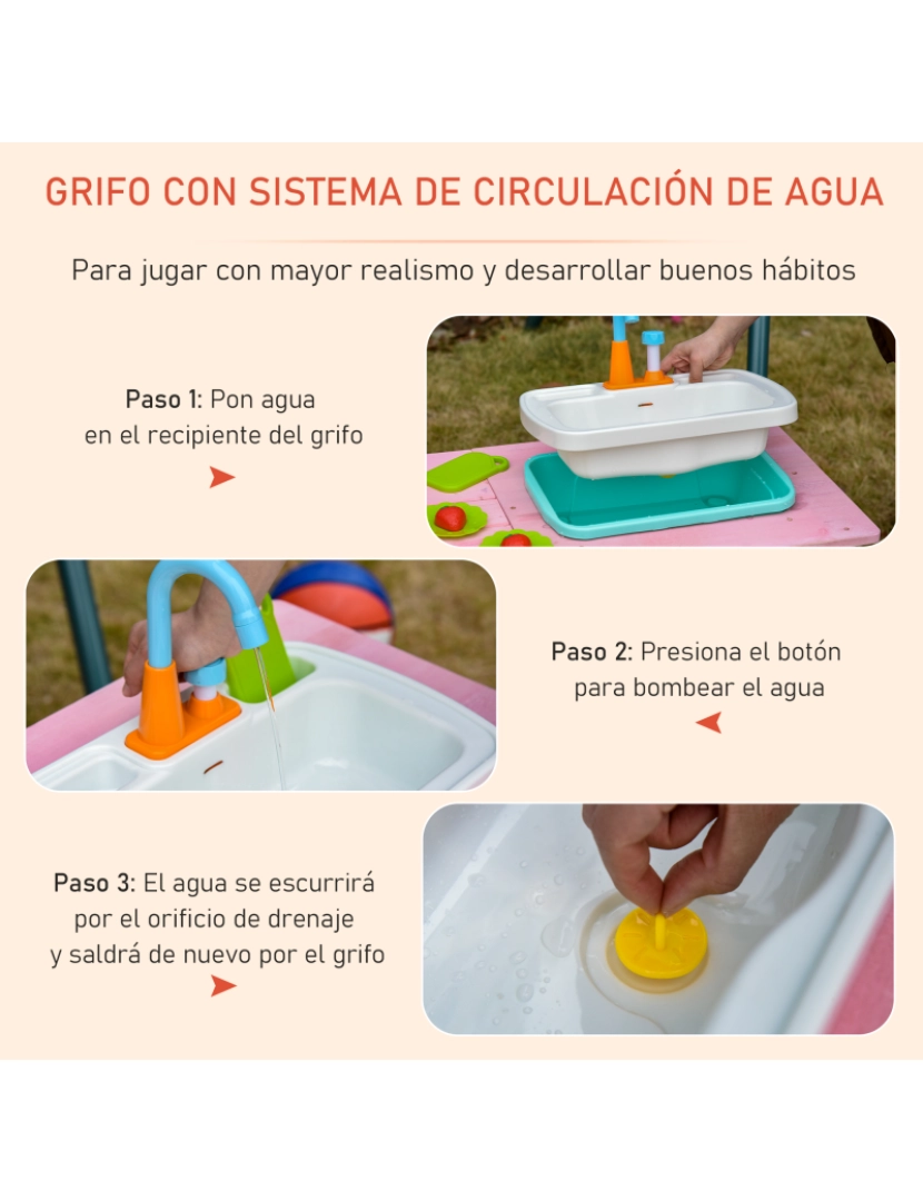 imagem de Mesa de Madeira Infantil 343-031PK4