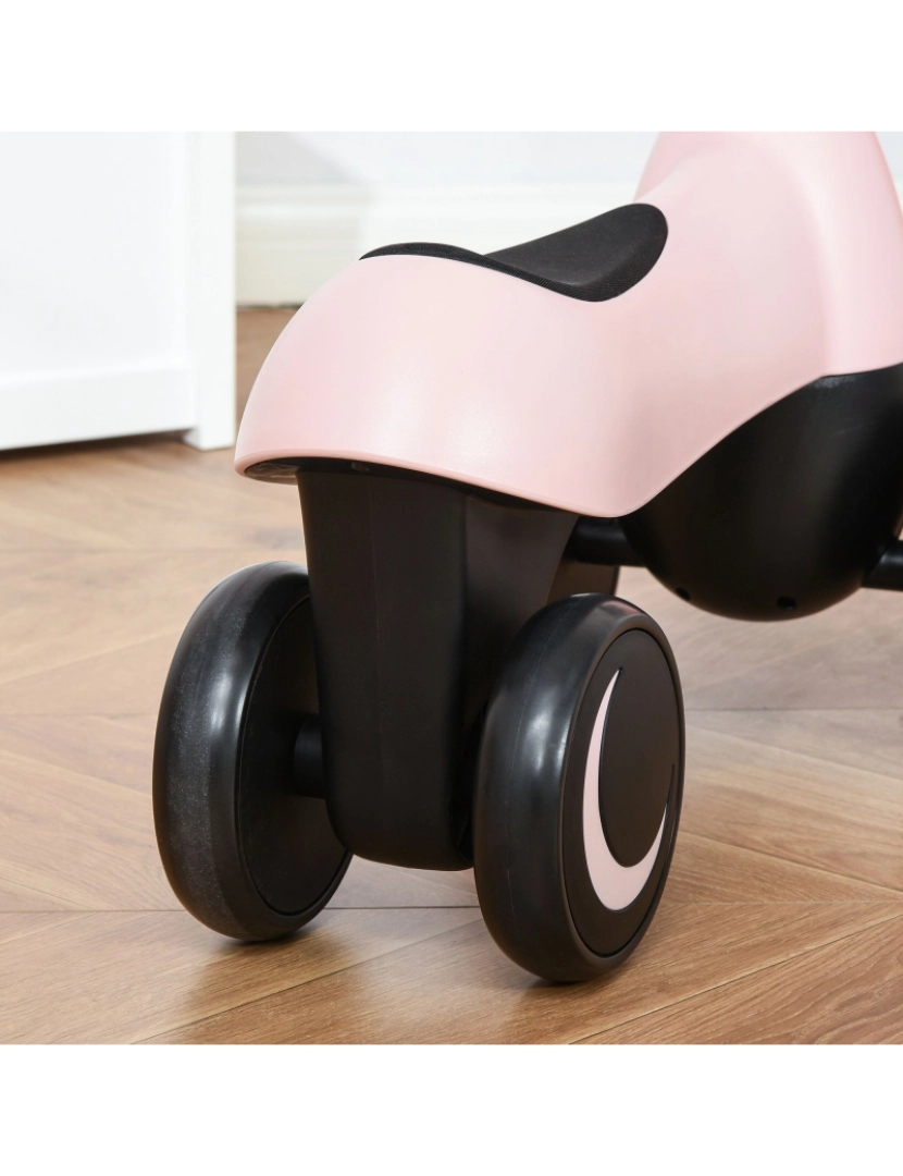imagem de Quadriciclo Infantil 54x26x38cm cor rosa e preto 370-153PK5