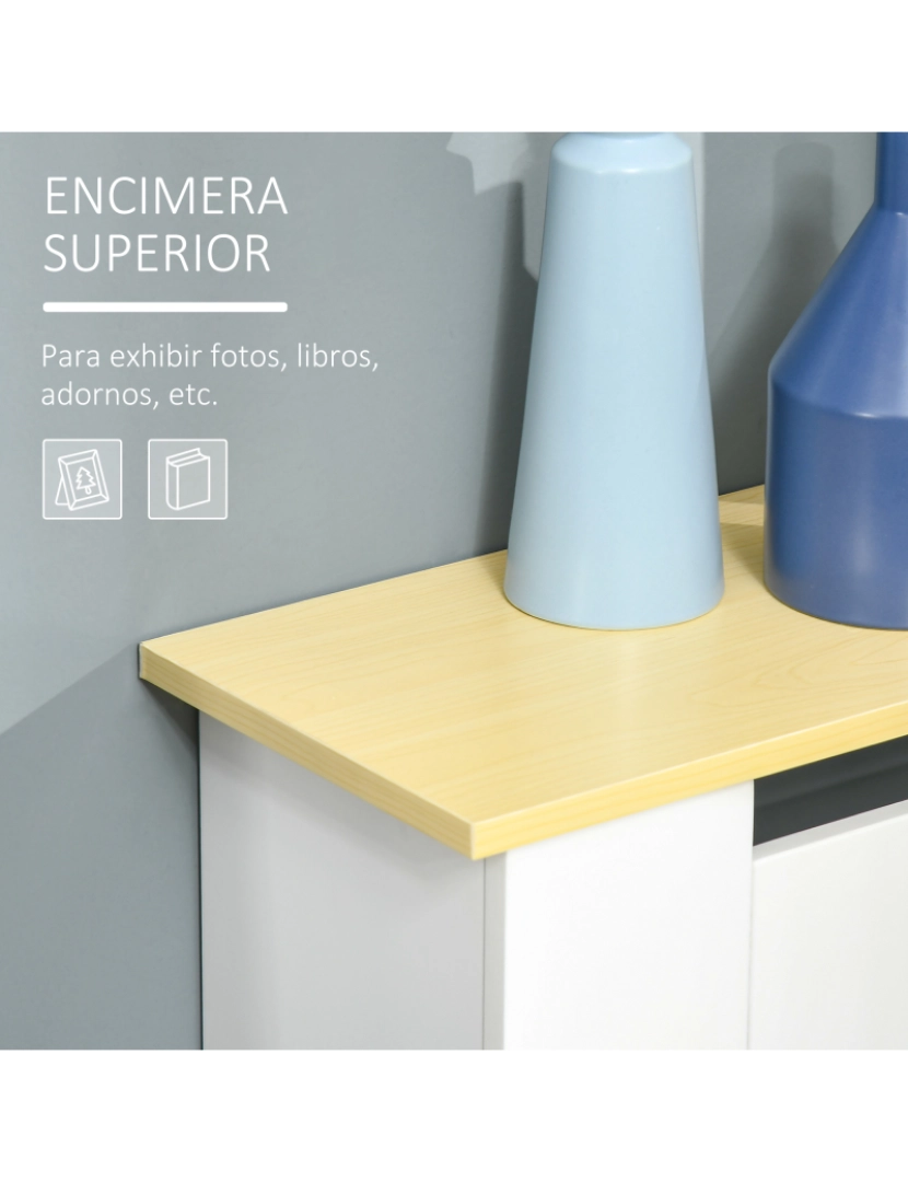 imagem de Cobertura Radiador 78x19x83cm cor branco 820-192WT4