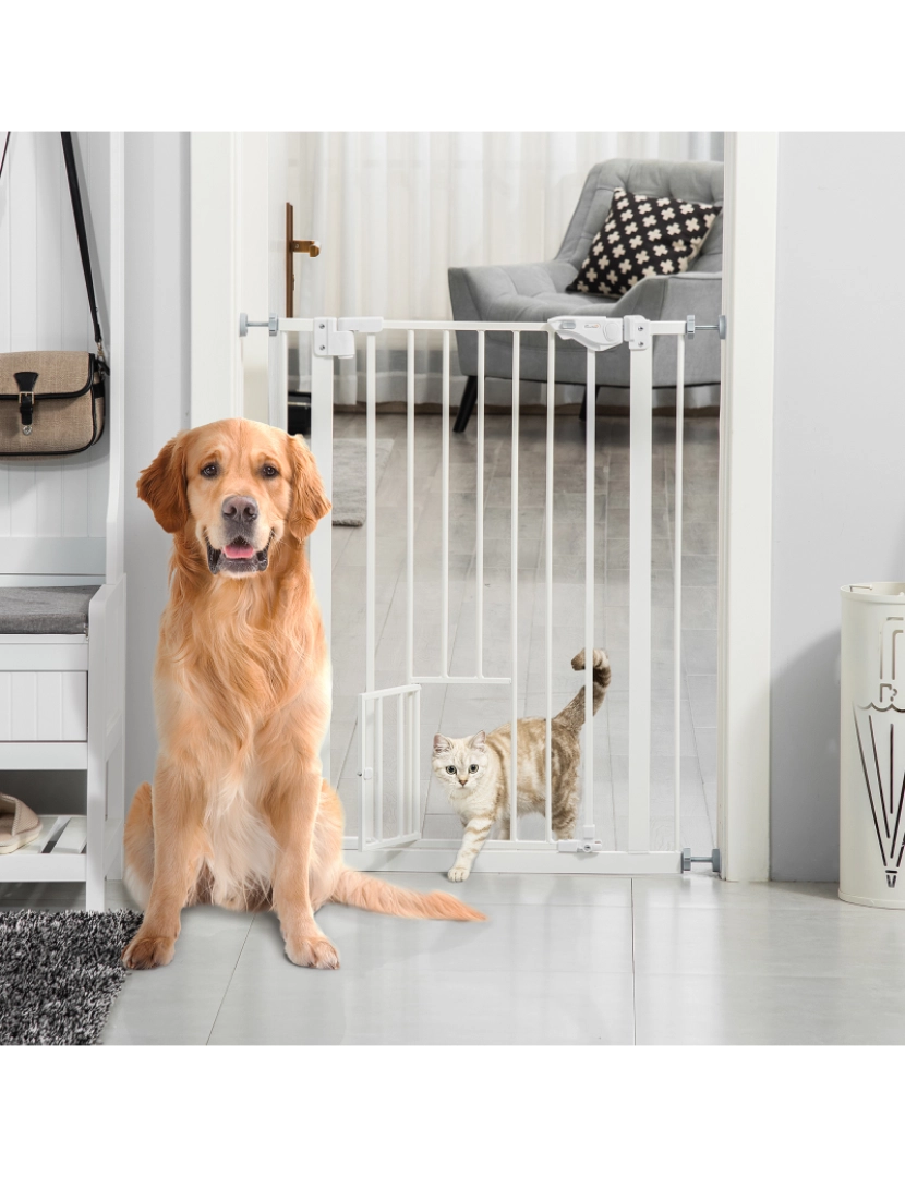 imagem de Barreira de Segurança para Cães 68x91,4cm cor branco D06-1232