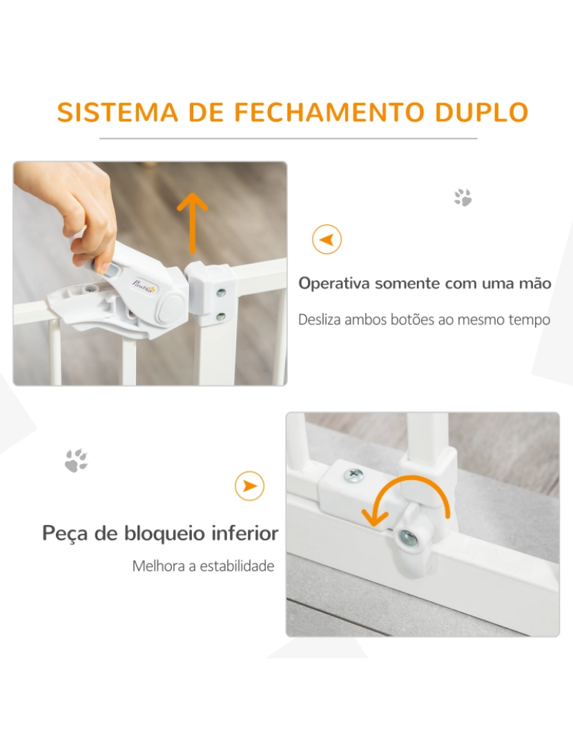 imagem de Barreira de Segurança para Cães 68x91,4cm cor branco D06-1235