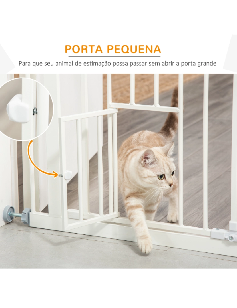 imagem de Barreira de Segurança para Cães 68x91,4cm cor branco D06-1236