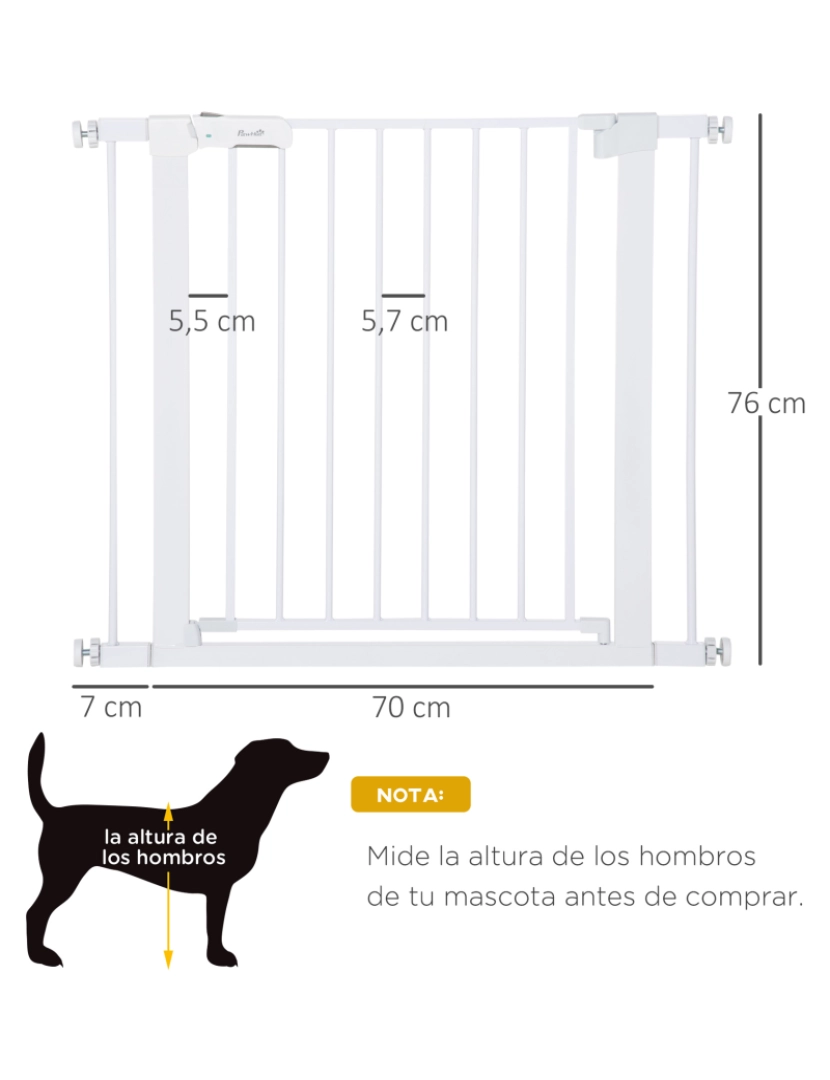 imagem de Barreira de Proteção 75-96x76cm cor branco D06-043V013