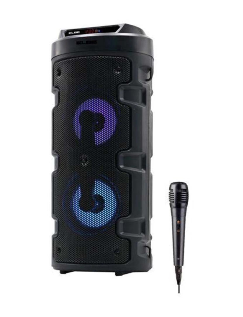 Elbe - Coluna Bluetooth com microfone para karaoke ALT88TWS 10W 10W