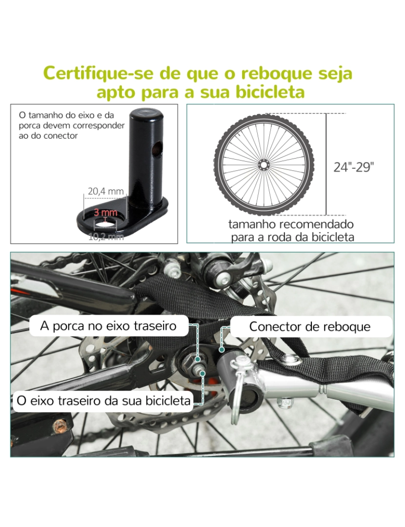 imagem de Rolo de treinamento bicicleta 142x85x105cm cor verde e preto 5664-10997