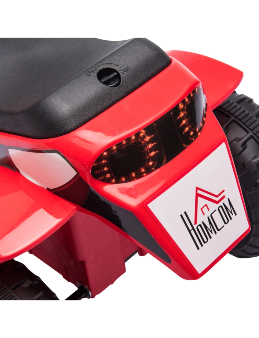 imagem de Motocicleta Elétrica para Crianças 72x57x56cm cor vermelho 370-188V90RD9