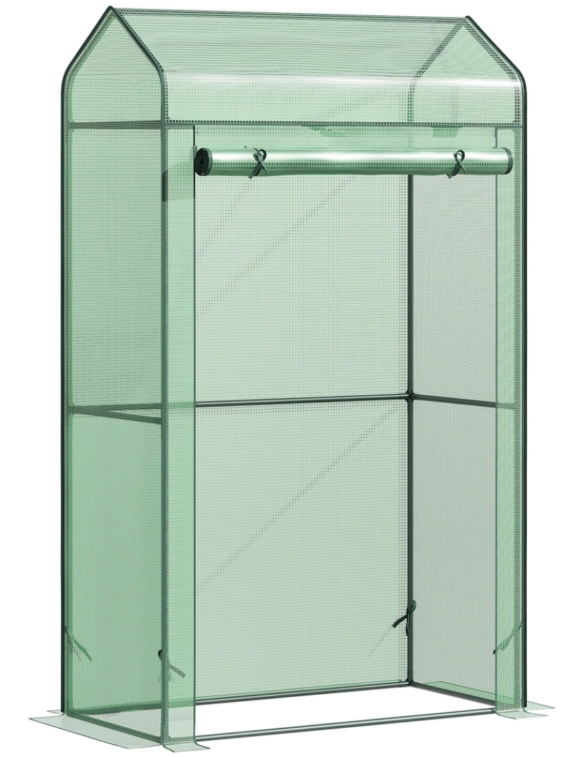 Outsunny - Estufa de Jardim 100x51x170cm cor verde 845-586
