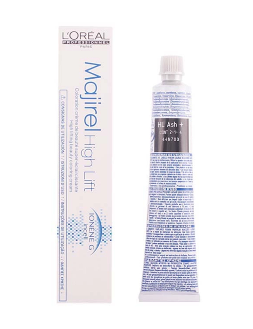 L'Oréal - Coloração Permanente Majirel High-Lift ash+ 50 ml 