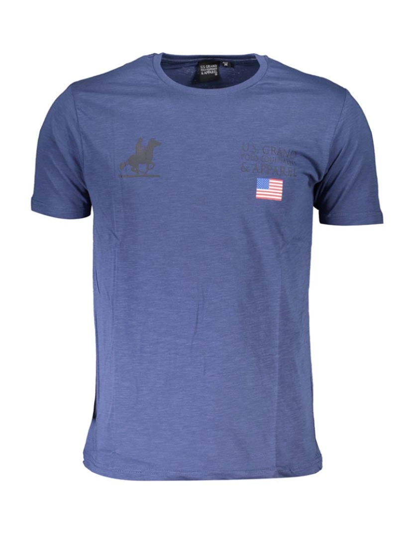 U.S Polo Assn. - T-Shirt Homem Azul