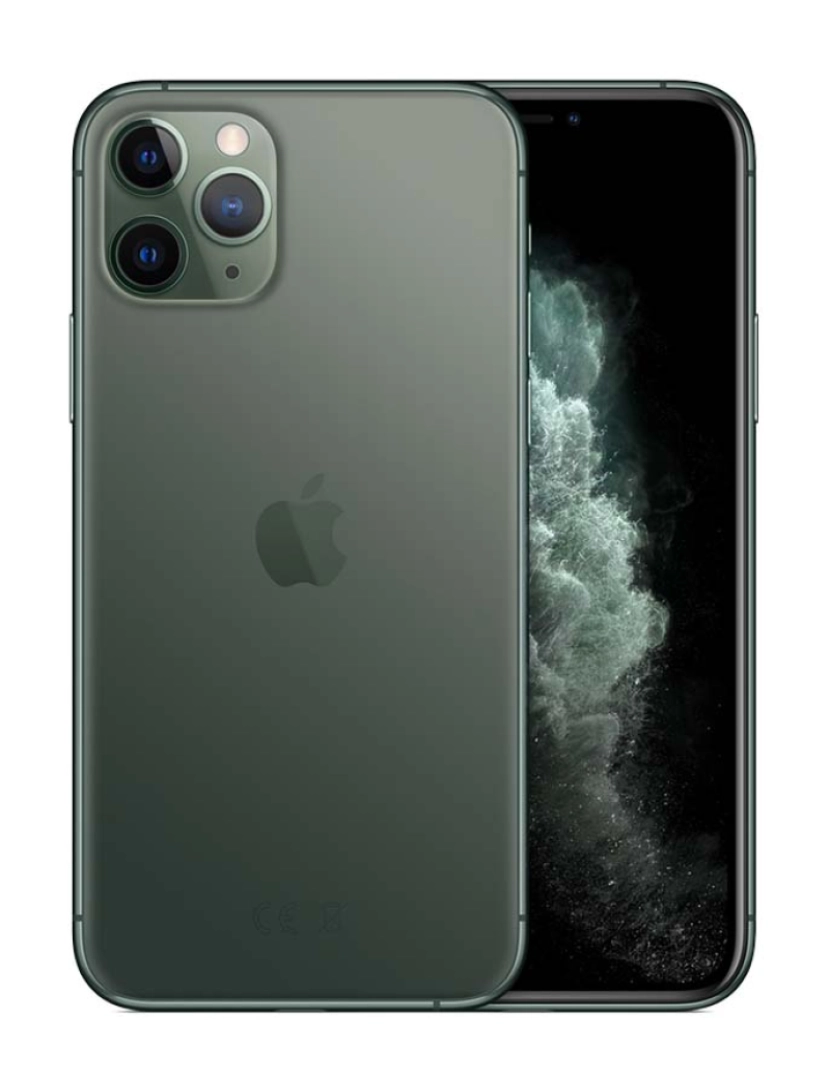 Apple - Apple iPhone 11 Pro Max 64GB Green