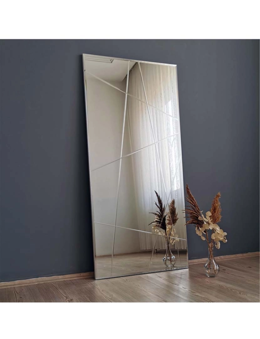 ASR - Espelho Decorativo Prata