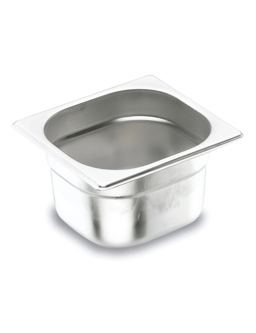 Lacor - CAIXA CONTAINER INOX 18/10 - 1/6 - 1,60 LTR GN - GASTRONORM