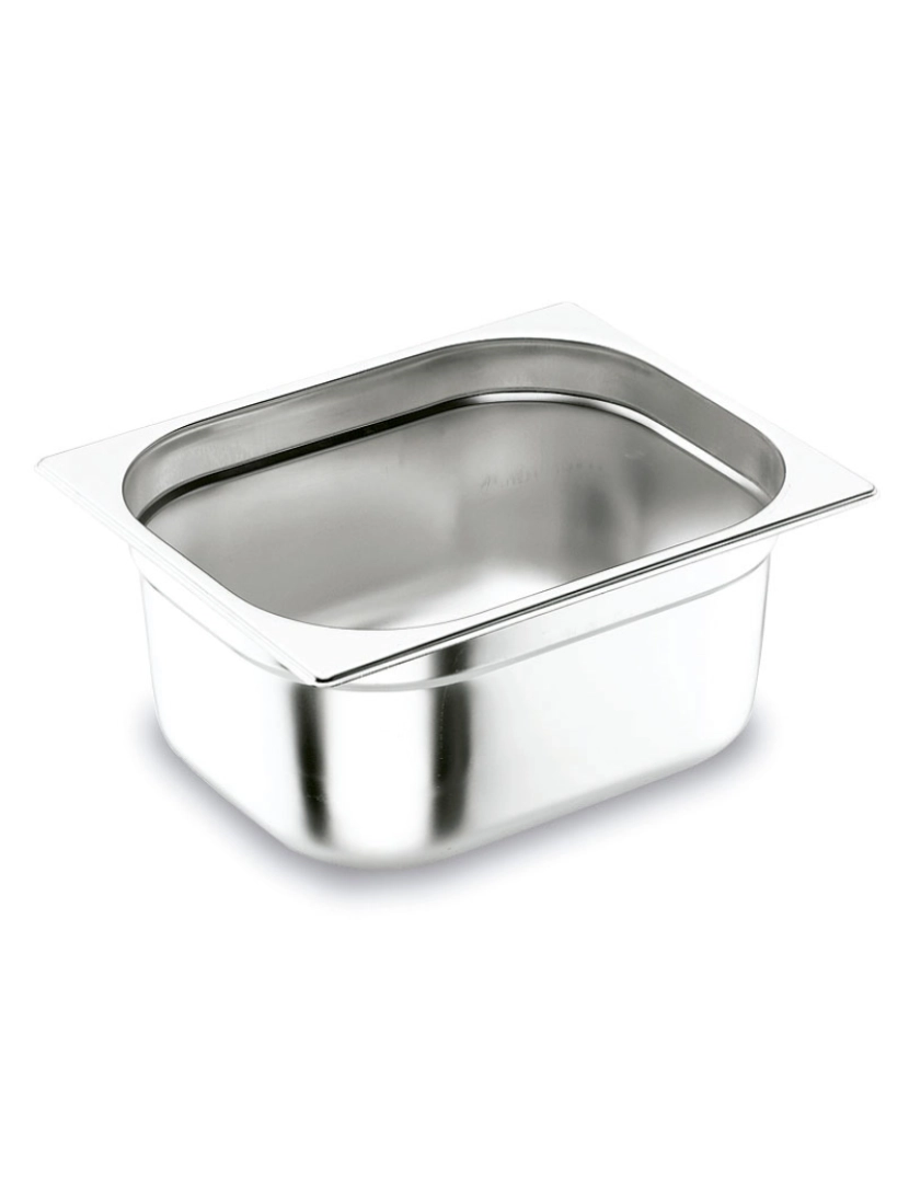 Lacor - CAIXA CONTAINER INOX 18/10 - 1/9 - 0,70 LTR GN - GASTRONORM