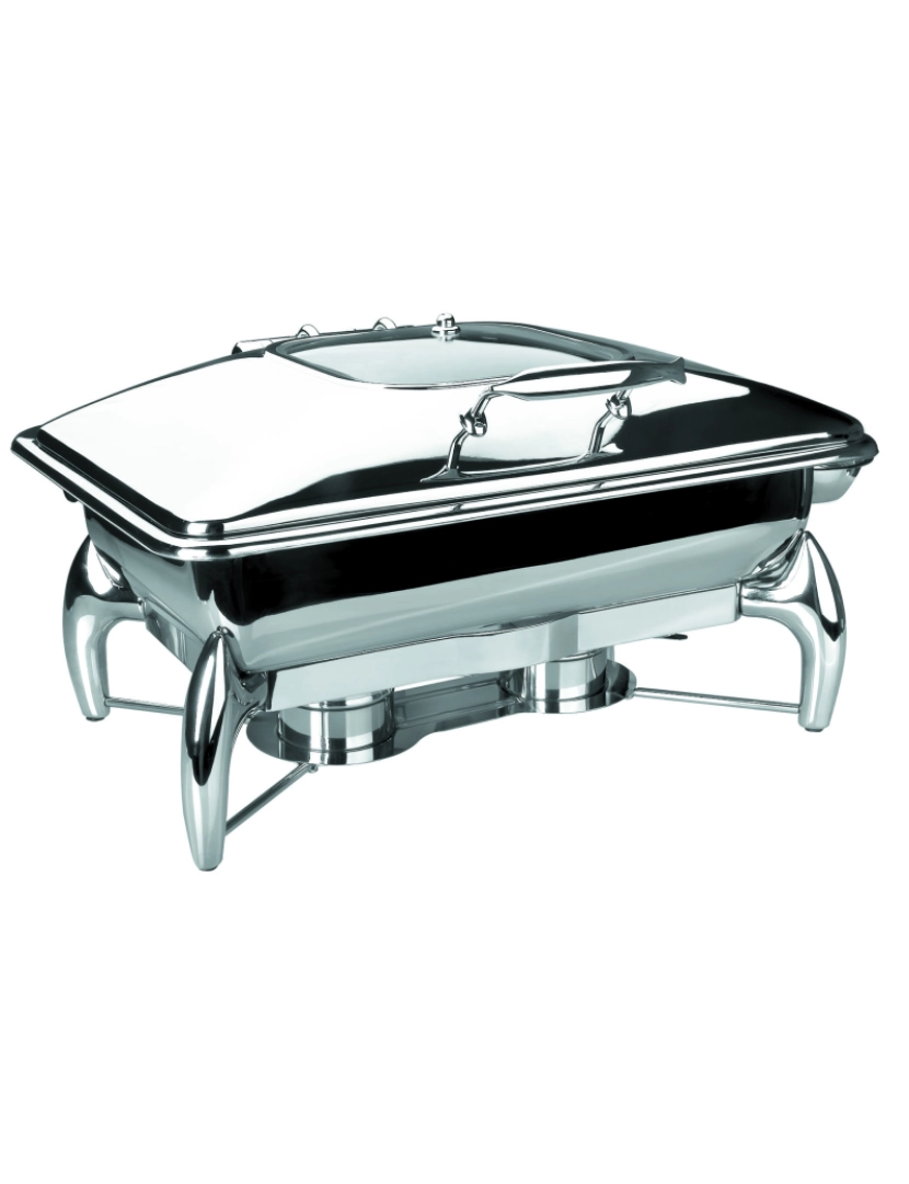 Lacor - CHAFING DISH INOX 18/10 LUXE GN 1/1 - 9 LTRS - 25X47X59,5 CM
