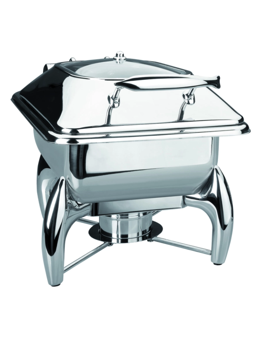 Lacor - CHAFING DISH INOX 18/10 LUXE GN 1/2 - 4,0 LTRS - 25,5X32,5X46 CM
