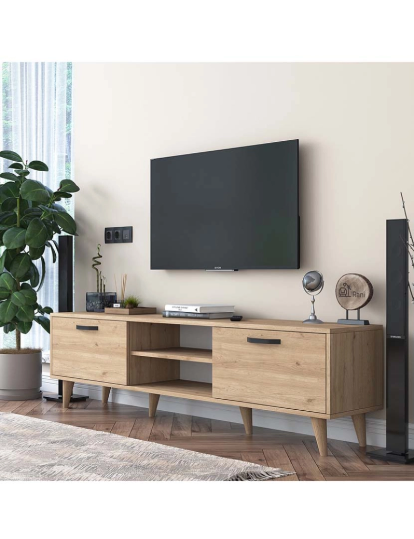 ASR - Móvel Tv A5 394 Walnut 