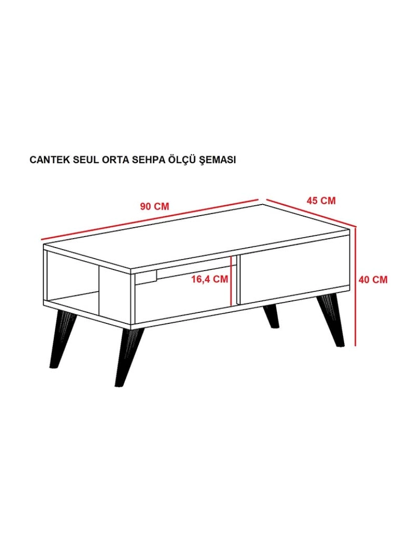 imagem de Mesa Apoio Seul  Safira, Branco5