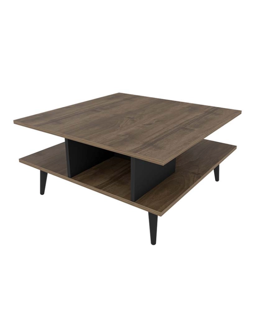 imagem de Mesa de Apoio Akya Walnut Preto5