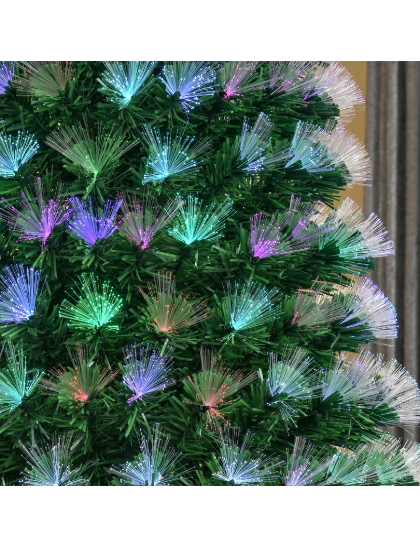 imagem de Árvore de Natal Artificial Ø84x180cm cor verde 830-0239