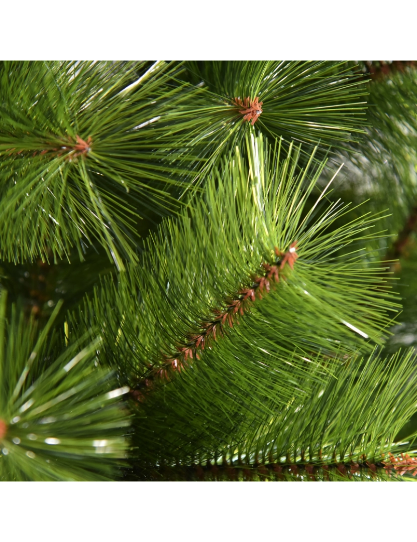imagem de Árvore de Natal Artificial 90x90x210cm cor verde 830-1378