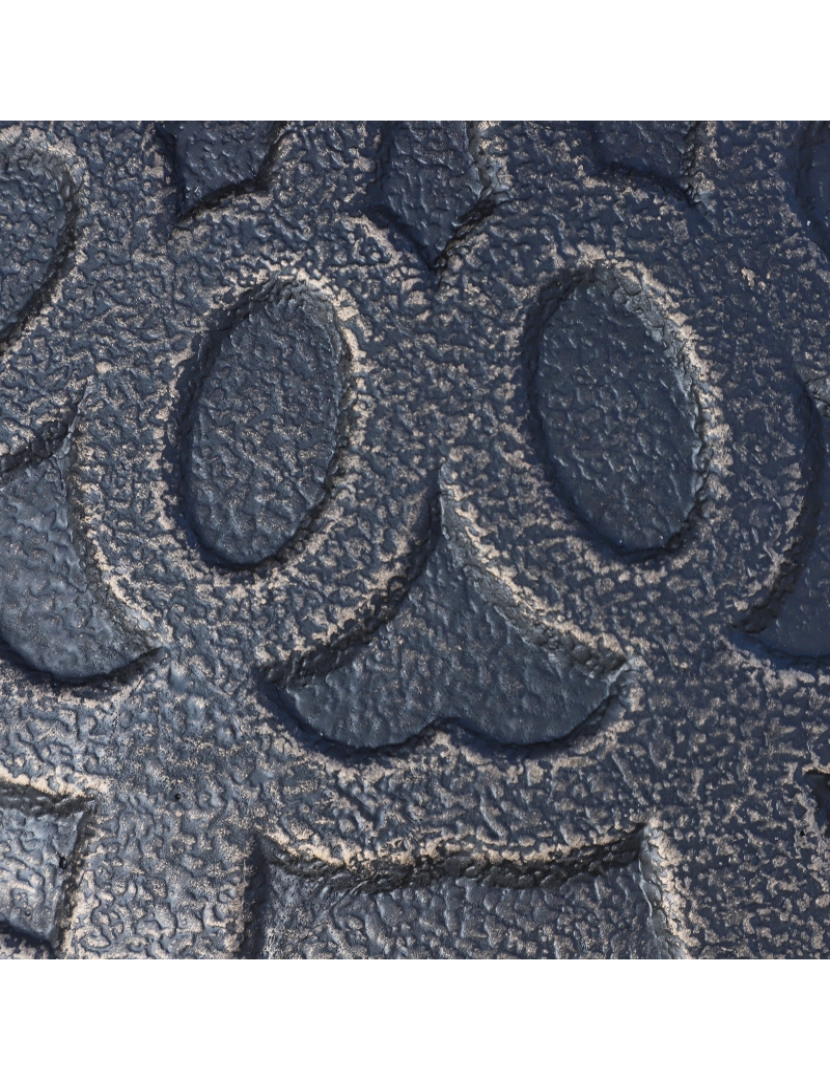 imagem grande de Base para Chapéu de Sol Redonda Ø44x34cm cor preto e bronze 01-09027