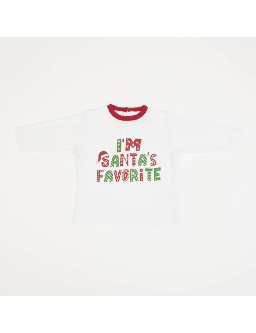 imagem de T-shirt manga comprida + calças - Natal2