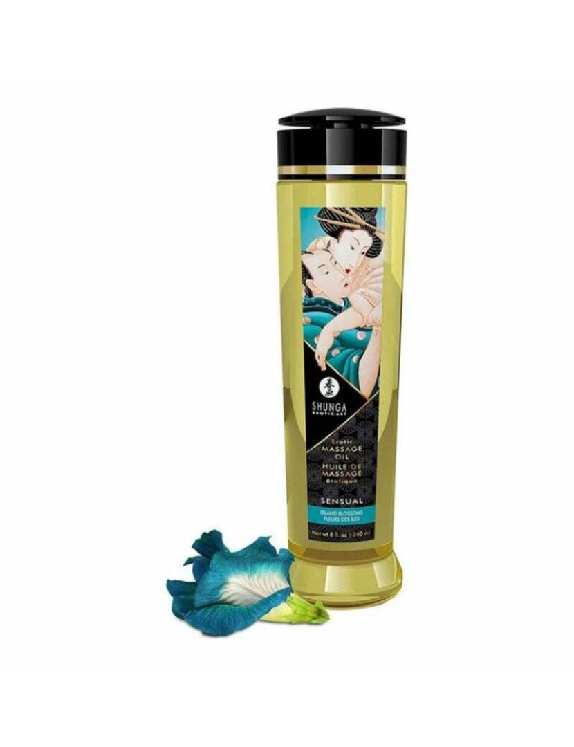 BB - Óleo de Massagem Erótico Island Blossoms Shunga Sensual (240 ml)