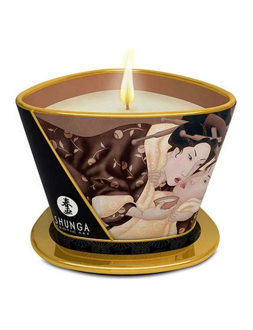 foto 1 de Vela de Massagem Chocolate Shunga (170 ml)