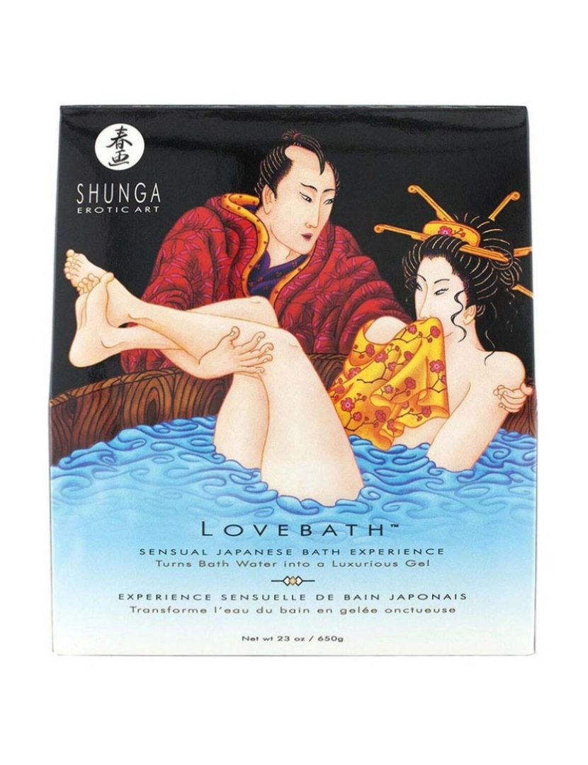BB - Gel de Banho Lovebath Ocean Temptations Lovebath Shunga (650 g)