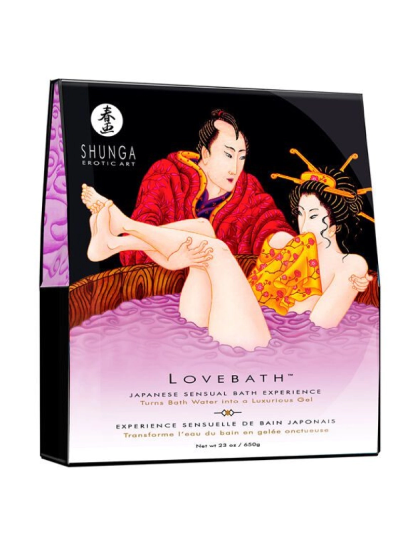 BB - Gel de Banho Lovebath Sensual Lotus Lovebath Shunga (650 g)
