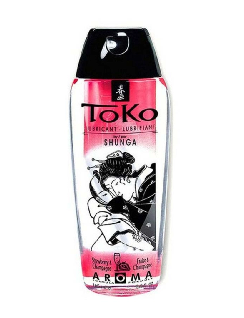 BB - Lubrificante Toko Morango & Champanhe Shunga SH6401 (165 ml) Morango (165 ml)